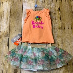 NWT Wonder Nation Beach Baby 3 Piece Set